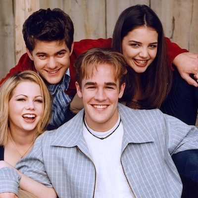 Katie Holmes pays tribute to Dawson’s Creek co-star James Van Der Beek